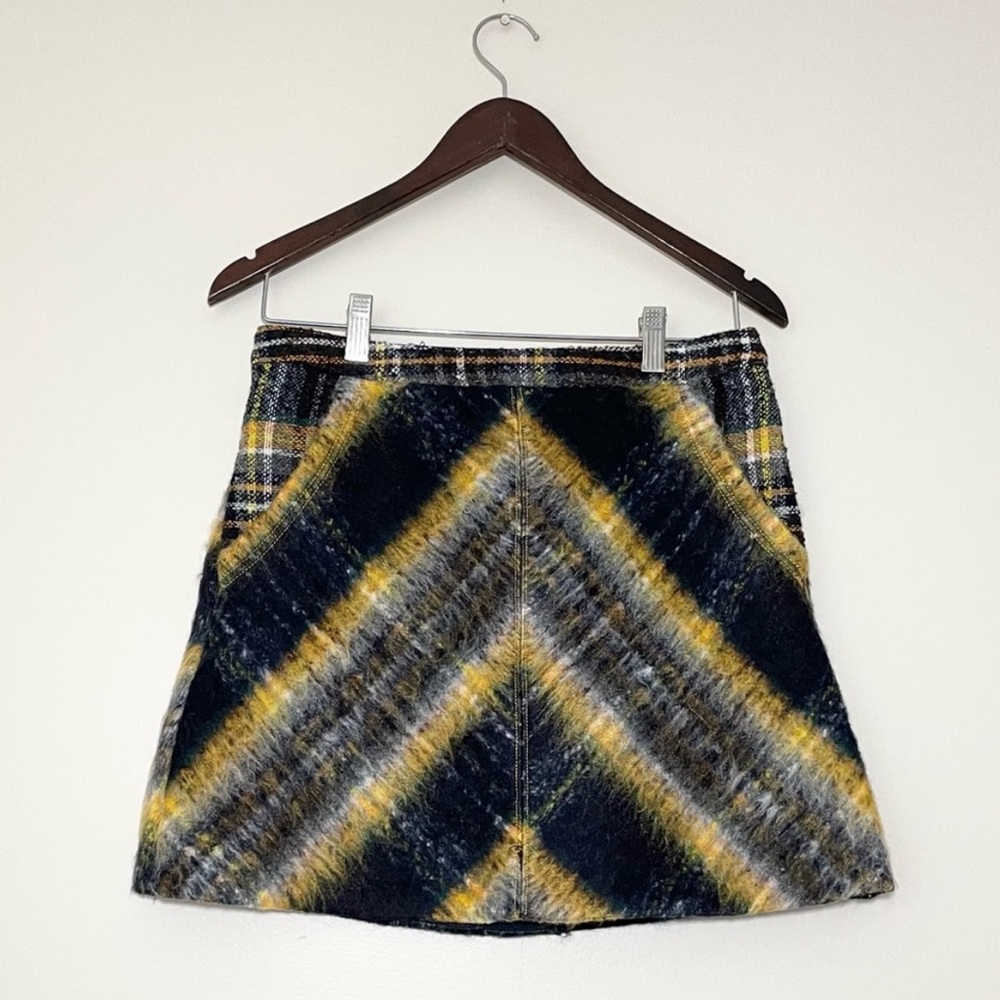 NWT Urban Outfitters Journey Wool Pelmet Mini Skirt